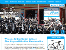 Tablet Screenshot of bikestationballater.co.uk